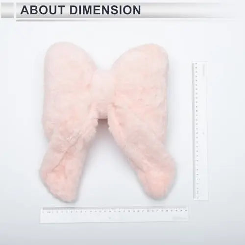 Pink Bow Memory Foam Headrest Pillow