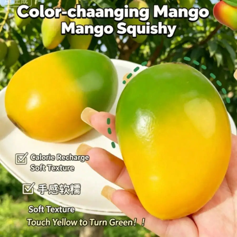 Color-Changing Mango Squishy (Heat Reactive)