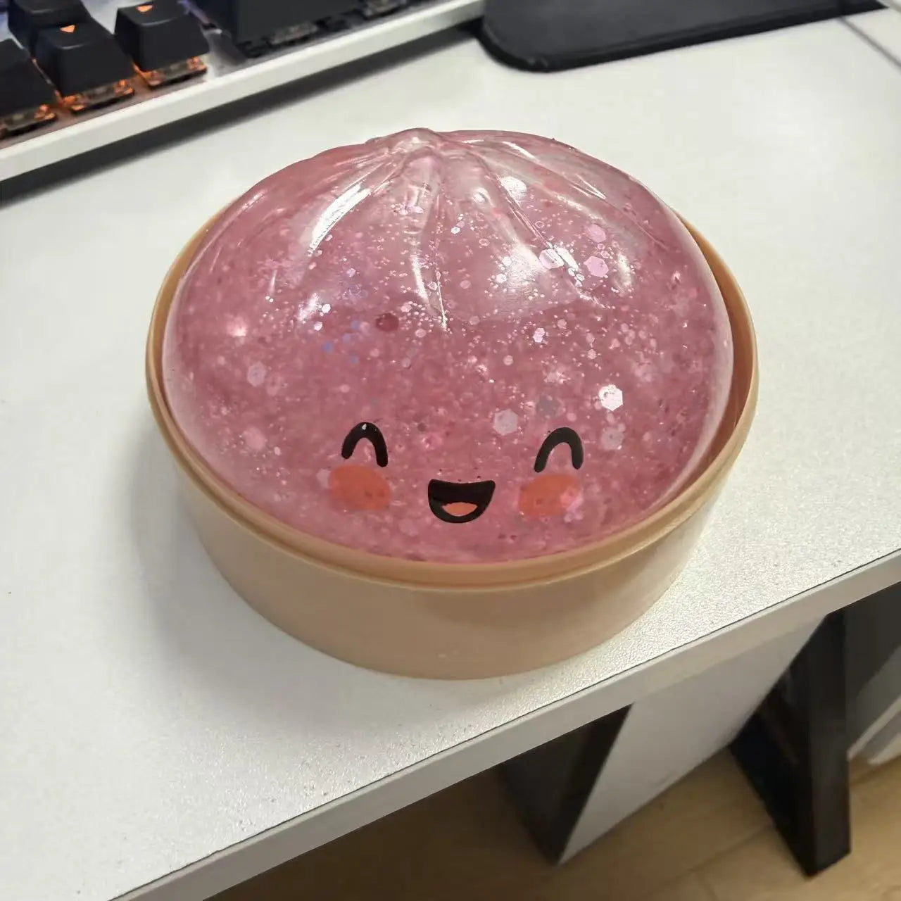 Glitter Dumpling Mystery Squishy — Surprise Style
