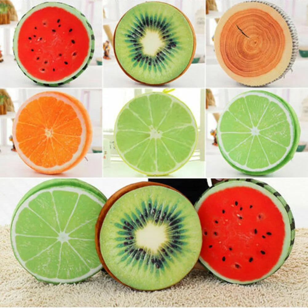 Fruit-Shaped Reading Cushion