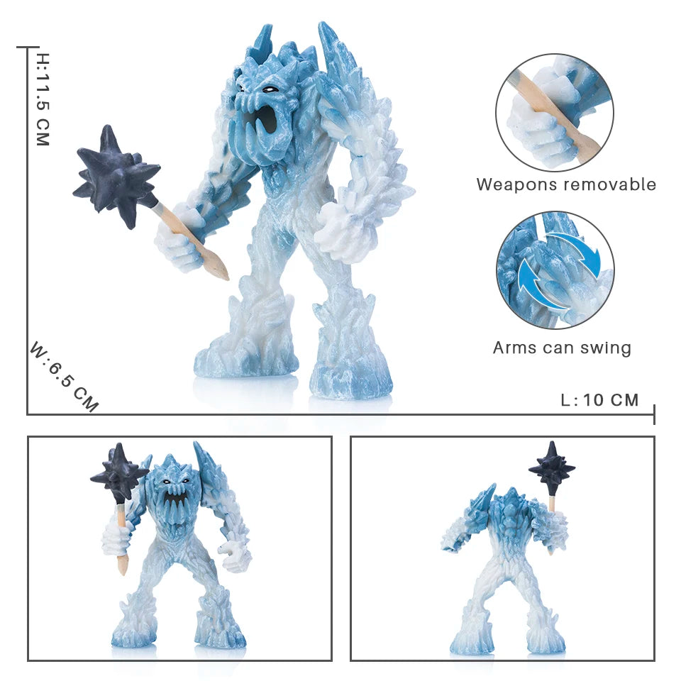 Marine Monster Warrior Figure - Crab & Octopus