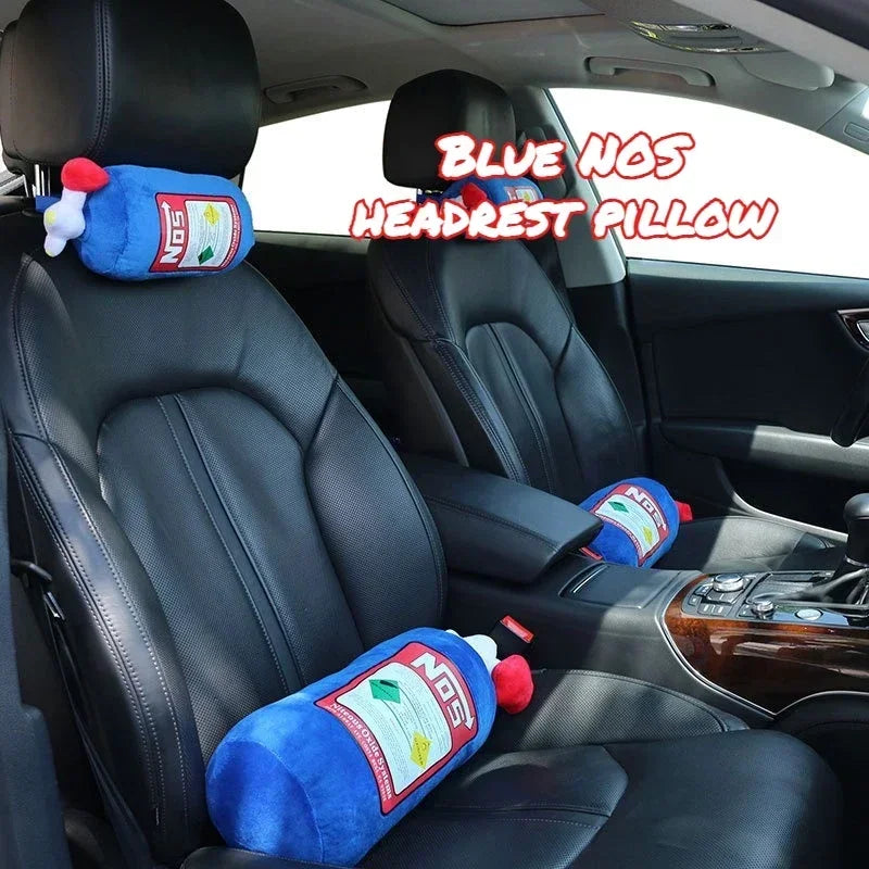 NOS Bottle Car Neck Pillow