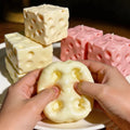 Taba Cheese Cube Squishy — Shapeable Stress Ball