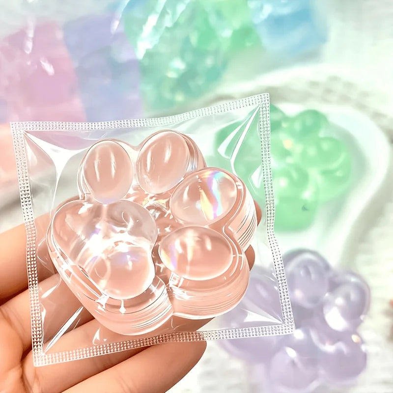 Taba Cat Claw Squeeze Toy for Kids — TPR Sensory Fidget Light Colors