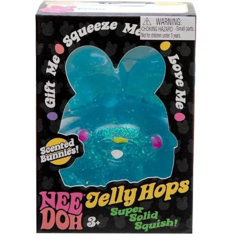 Glitter Bunny Squishy Toy