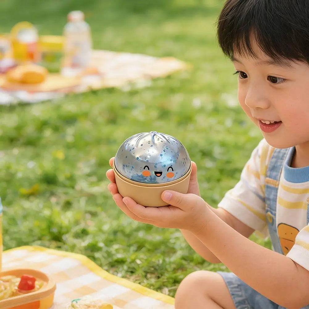 Oversized Rainbow Dumpling Squishy — ADHD & Autism Fidget Ball