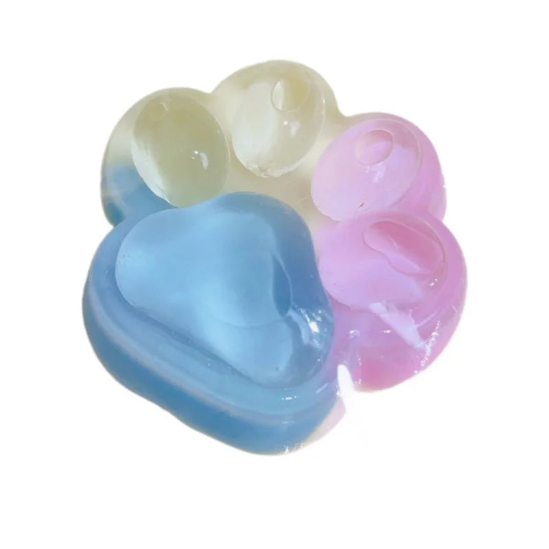 Rainbow Three Color Cat Claw TPR Pinch Toy — Ventilatory Stress Relief