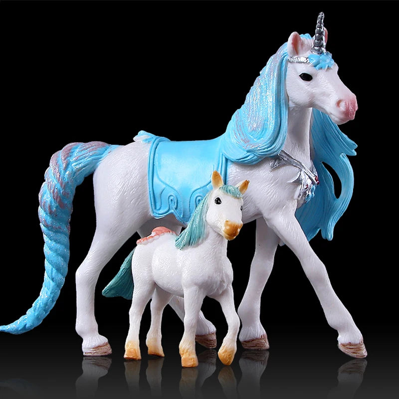 Rainbow Pegasus Unicorn Figure - Fairy Tale Collectible