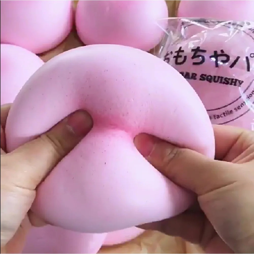 Steamed Bun Dumpling Squishy — 1 Piece | Pick 1 of 21 Colors | Ships Same Day USA