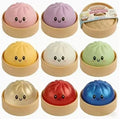 1-Piece Glitter Dumpling Squishy with Box — Stress Relief Birthday Gift