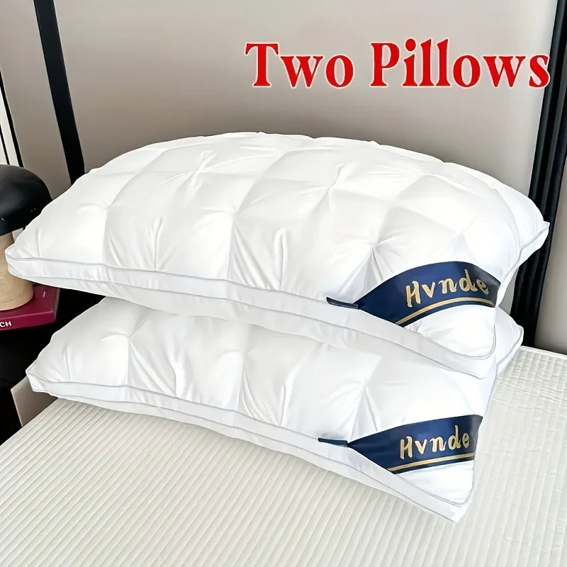 Hotel-Quality Plush Pillow Set (2-Pack)