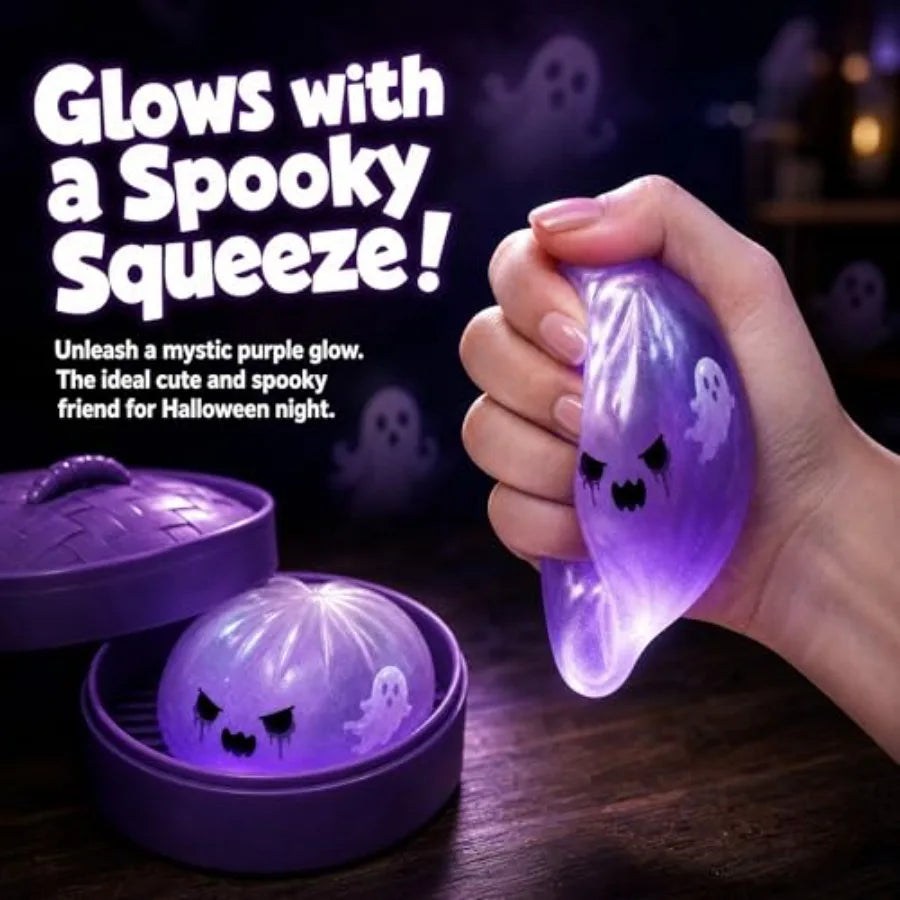 Halloween Ghost Dumpling Squishy Mystery Box — Random Color (1 of 7)
