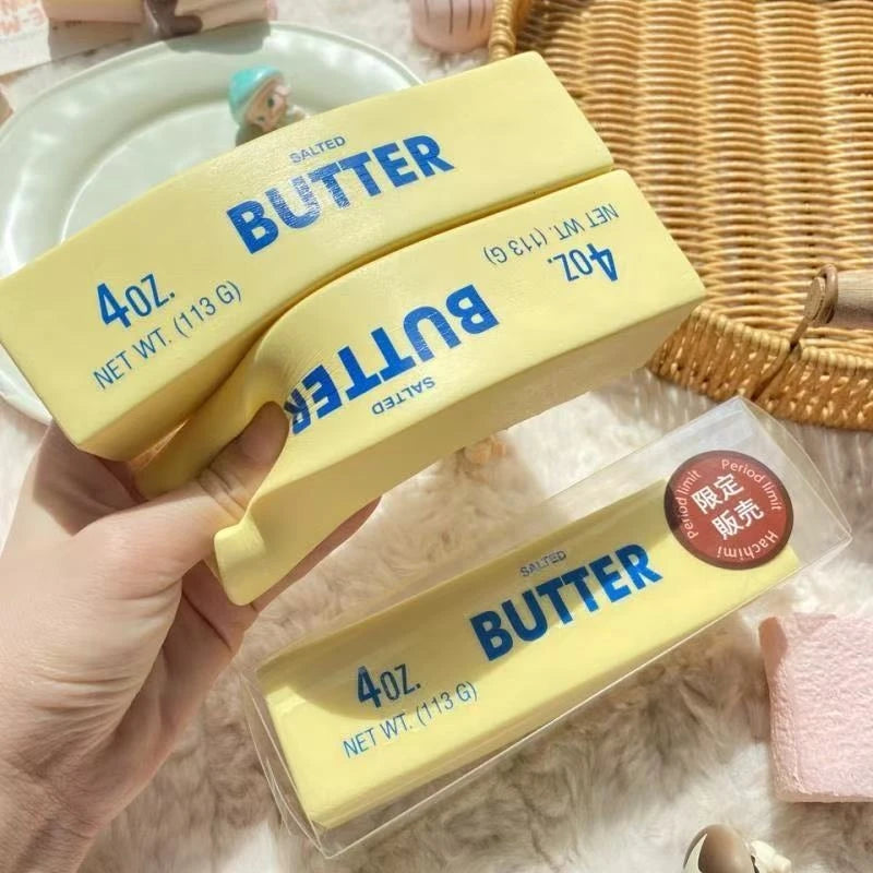 Butter Stick Slow Rise Squishy Toy — Kids Elastic Squeeze Prank Gift