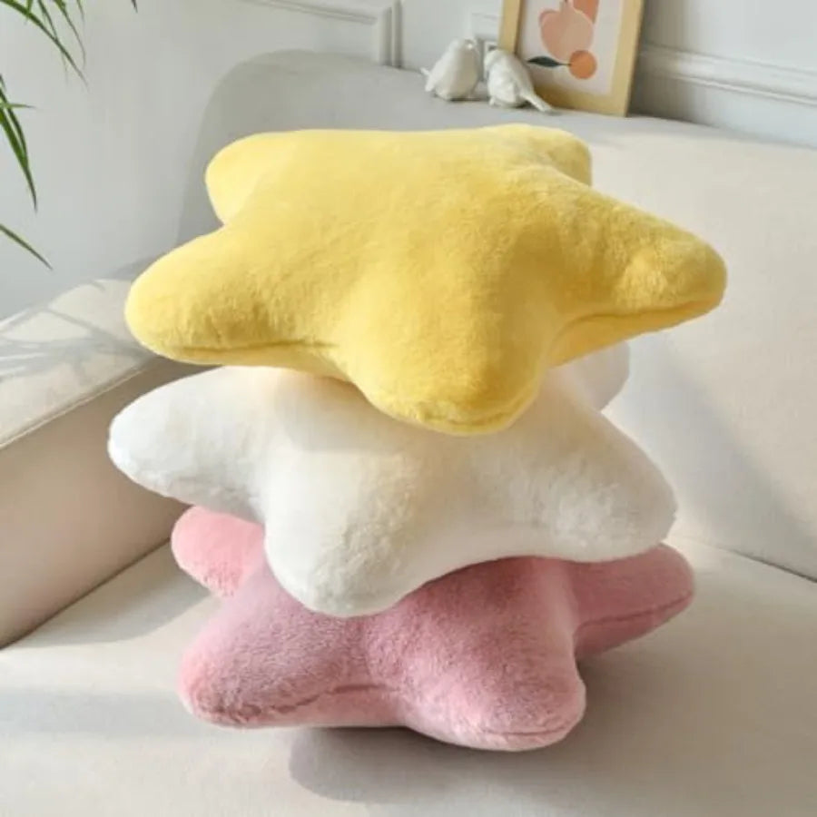 Plush Star Throw Pillow