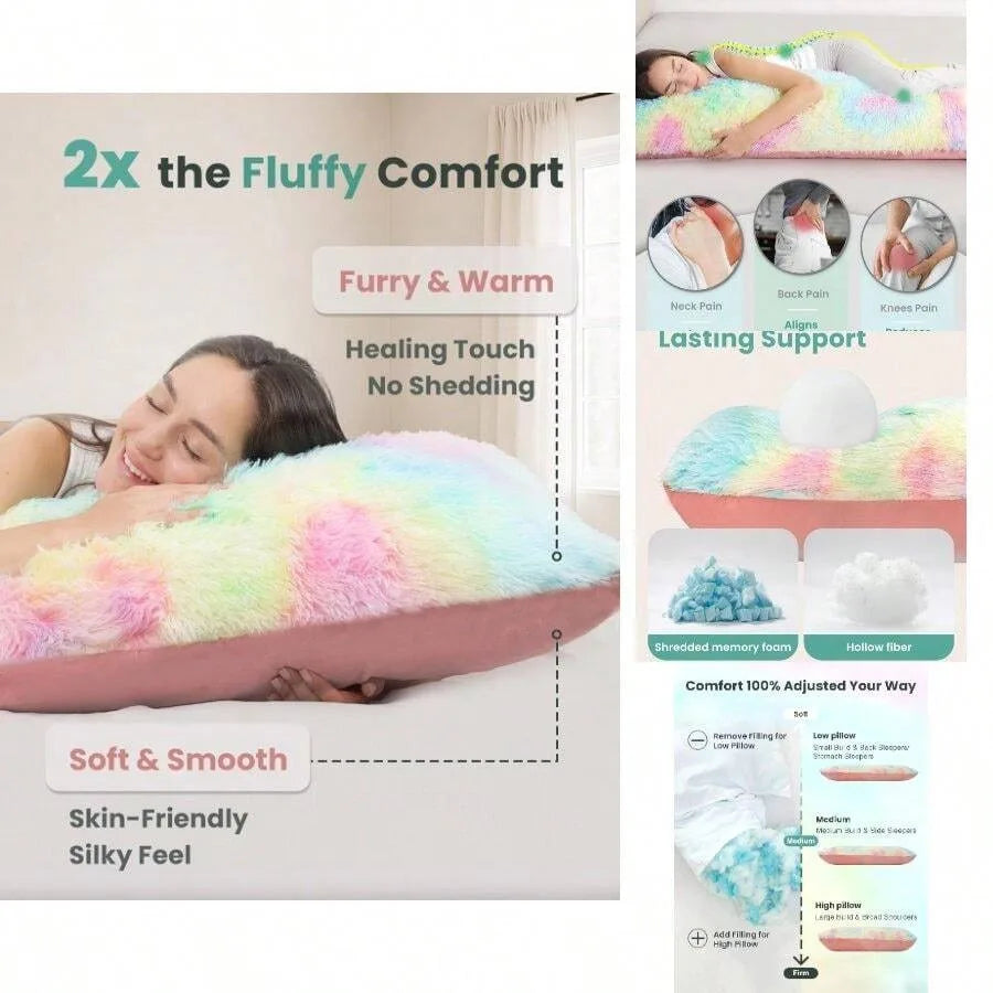 Fluffy Full Body Pillow
