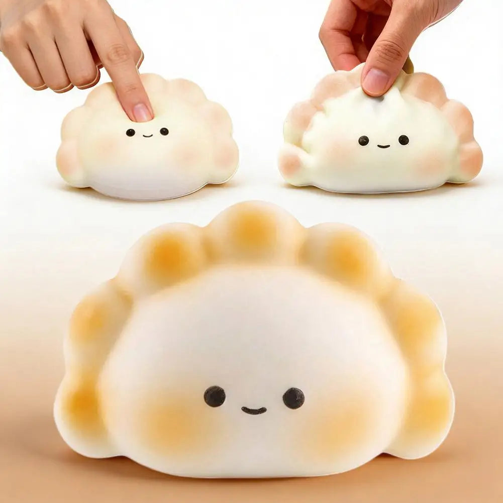 Kawaii Steam Bun Dumpling Squishy — Slow Rising Gift Toy