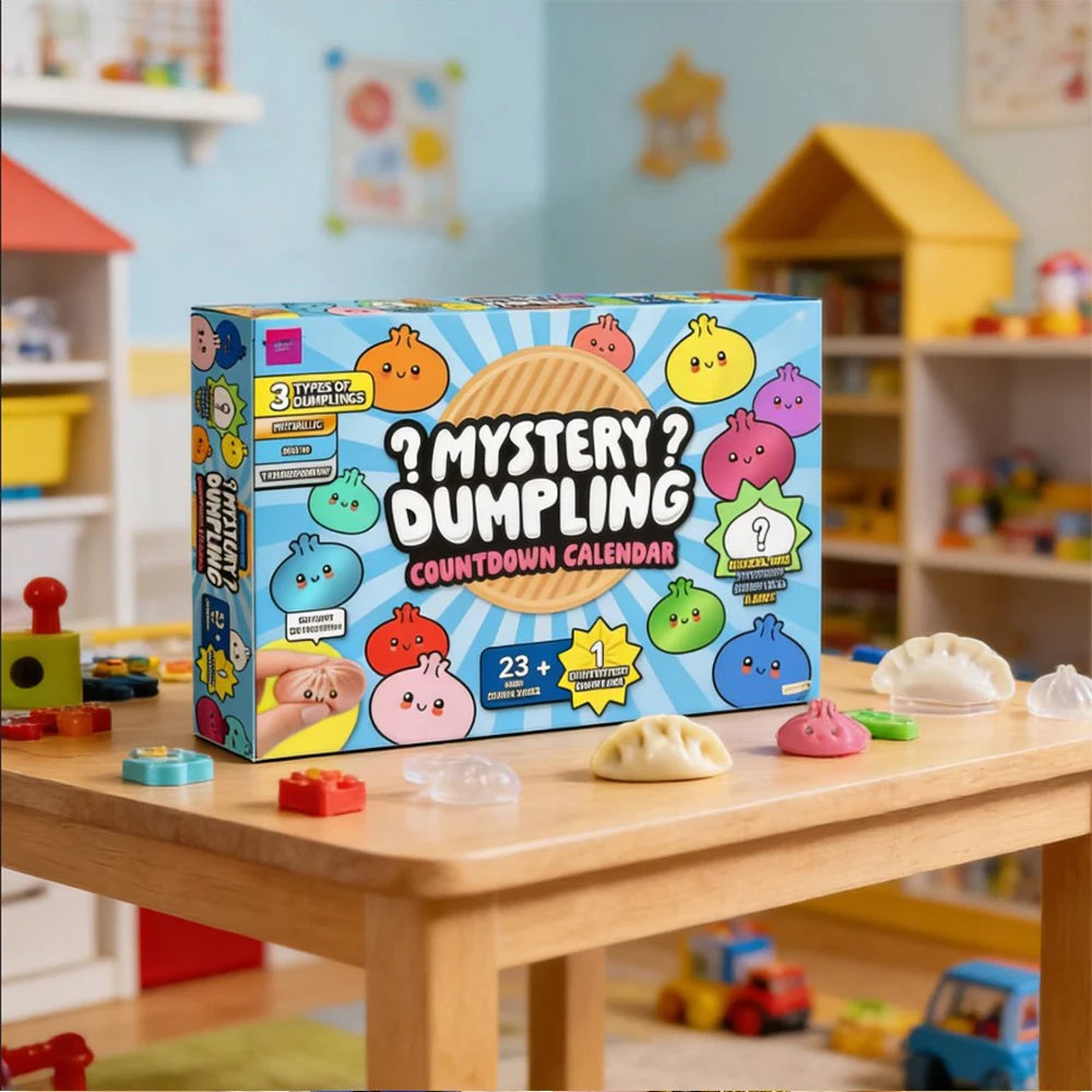Dumpling Squishy 24-Day Advent Calendar Mix — Holiday Blind Box