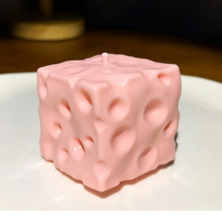 Taba Cheese Cube Squishy — Shapeable Stress Ball