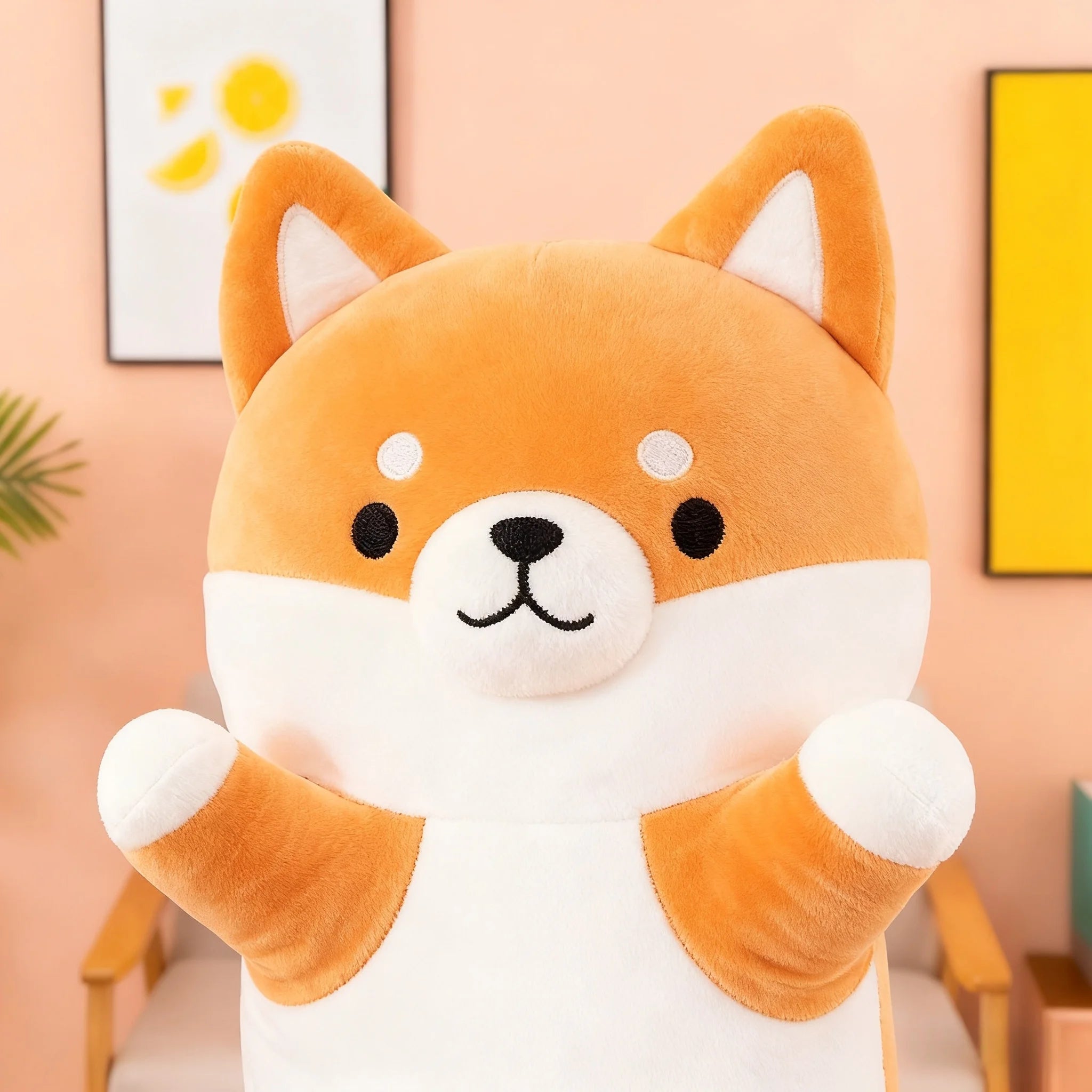 Shiba Inu Plush Body Pillow (Large 43")