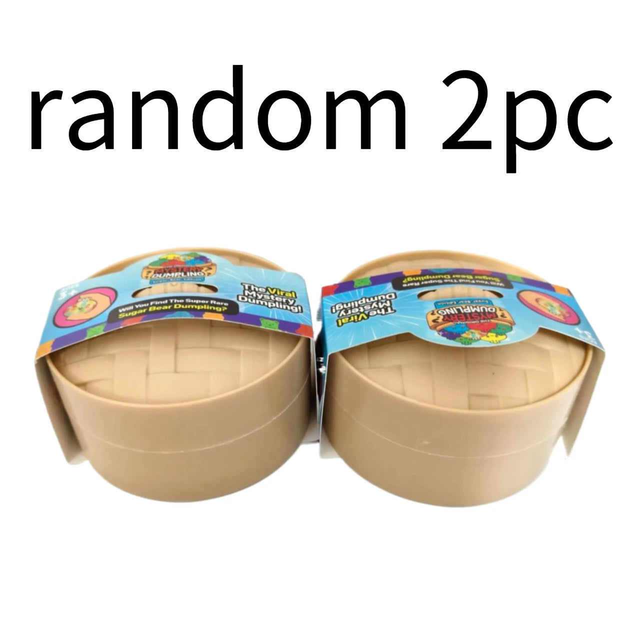 Colorful Dumpling Mochi Squishy Blind Box — Fast Rebound Anti-Anxiety