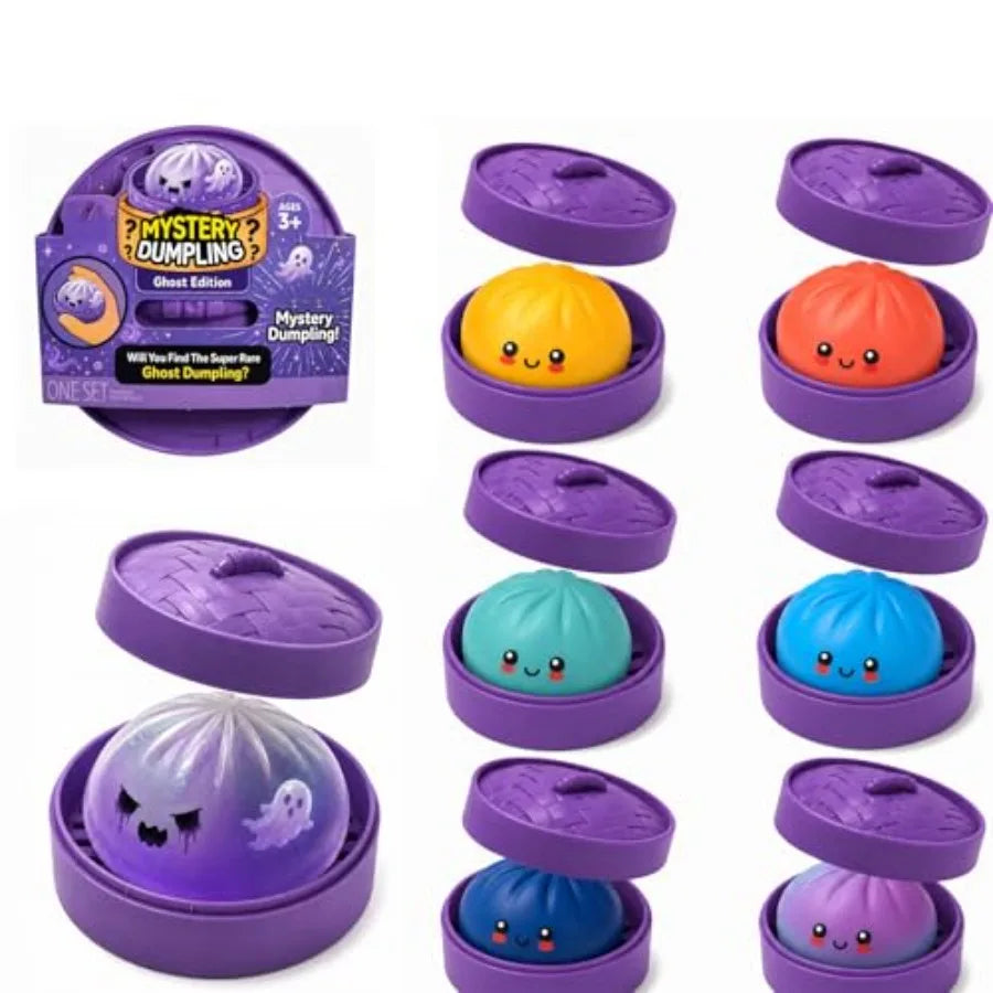 Halloween Ghost Dumpling Squishy Mystery Box — Random Color (1 of 7)