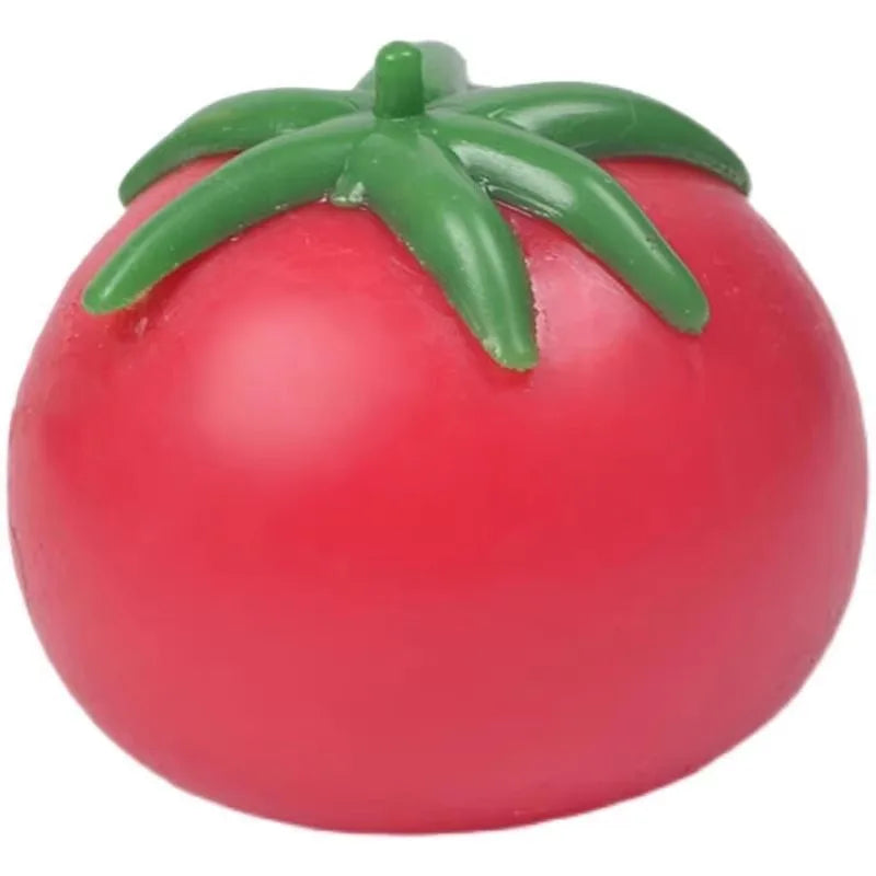 Sticky Tomato Squishy — Wall Splat Stress Ball