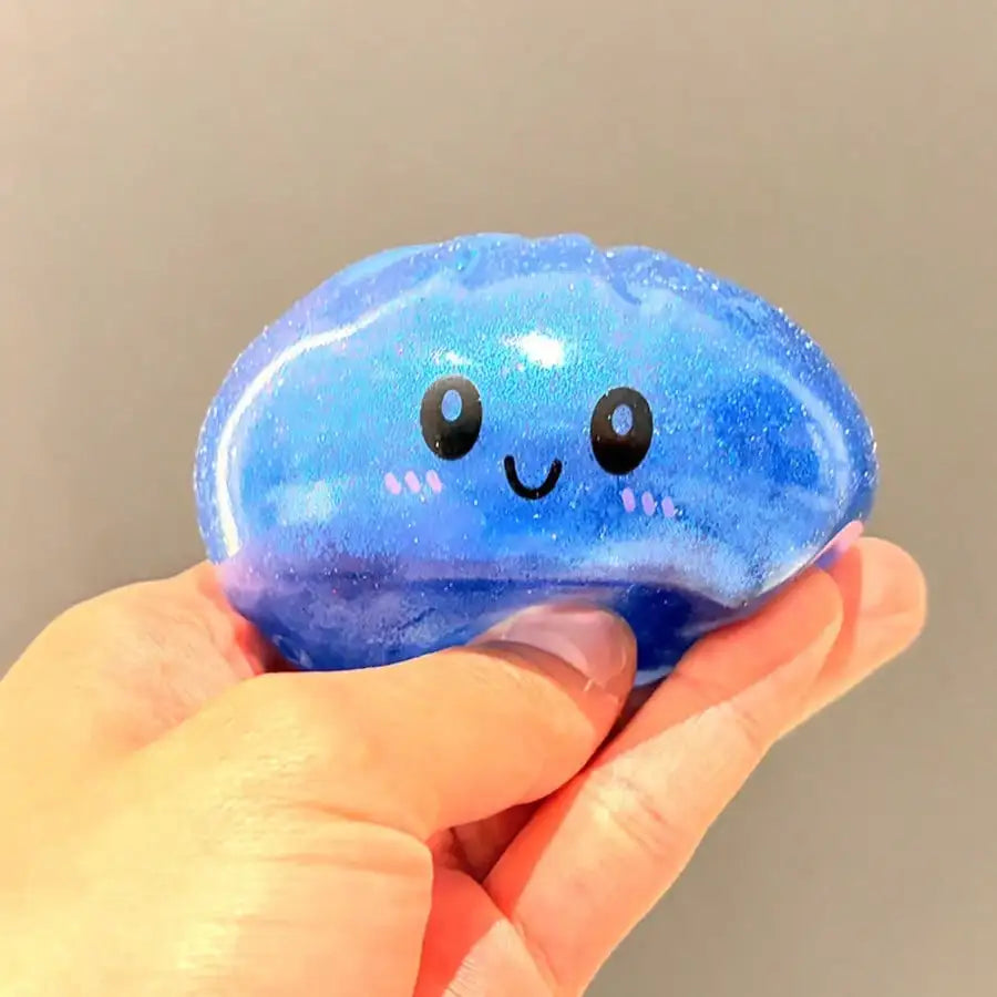 Sequin Glowing Dumpling Squishy Mystery Gift Box