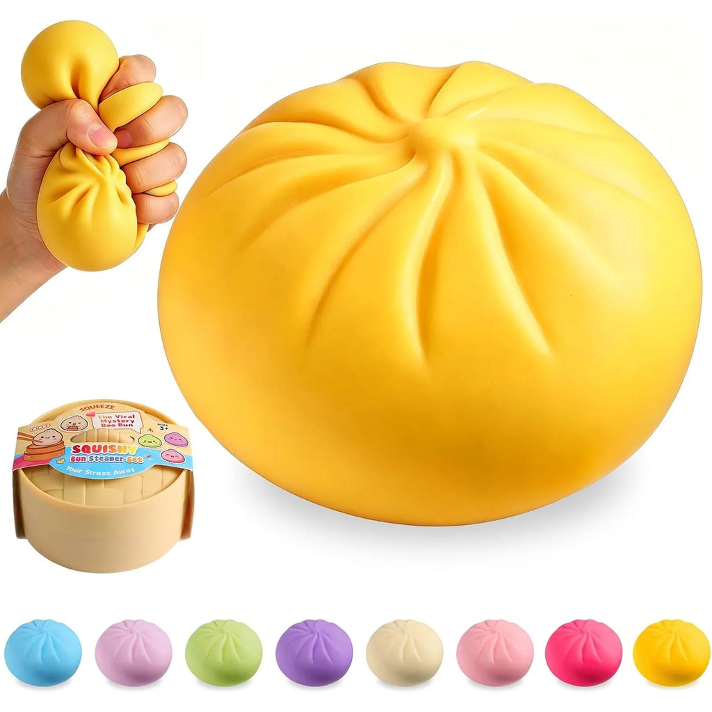 Mystery Dumpling Squishy Box — Pink Edition