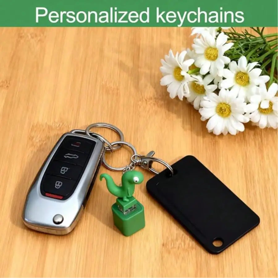 Sound Button Lizard Keychain Fidget