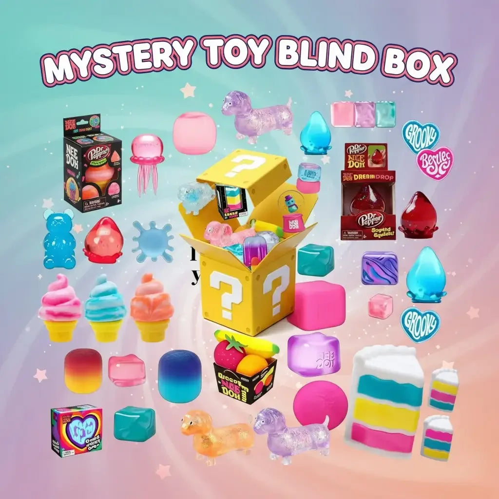 Squishy Mystery Blind Pack — Slow Rising Sensory Set