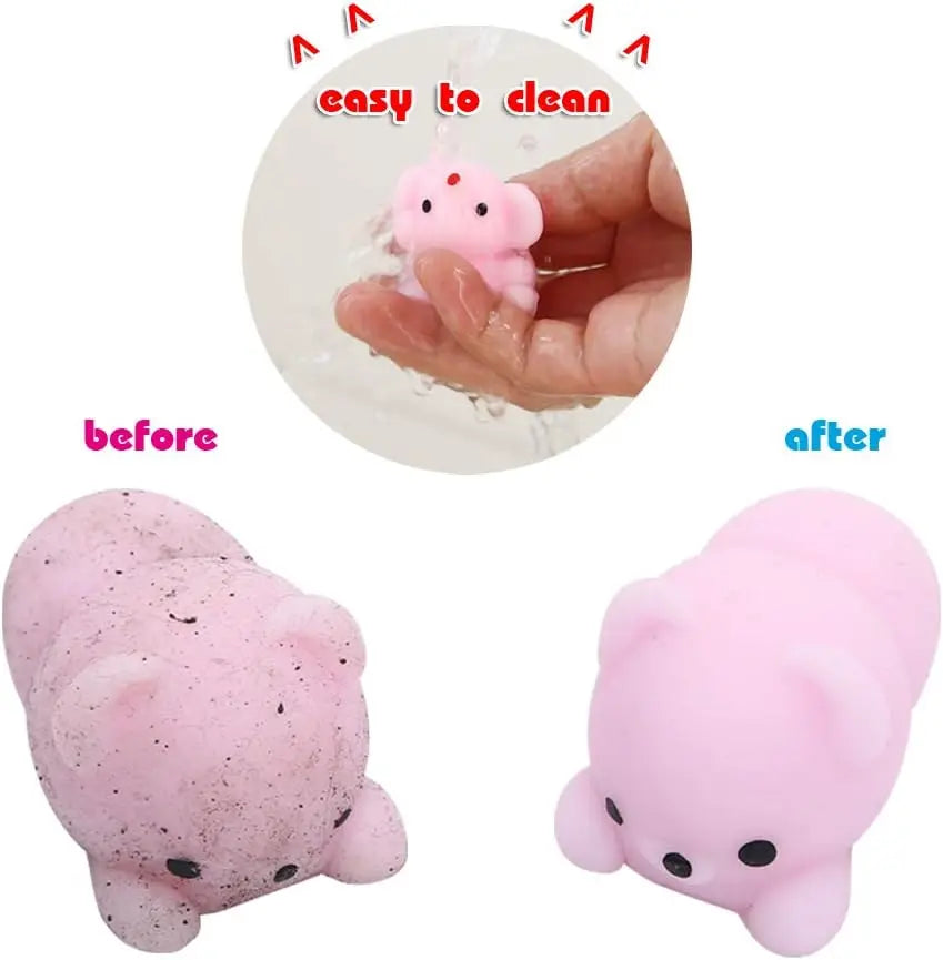 24-Pack Mochi Squishy Toy Party Favors for Kids — Easter Basket Stuffers