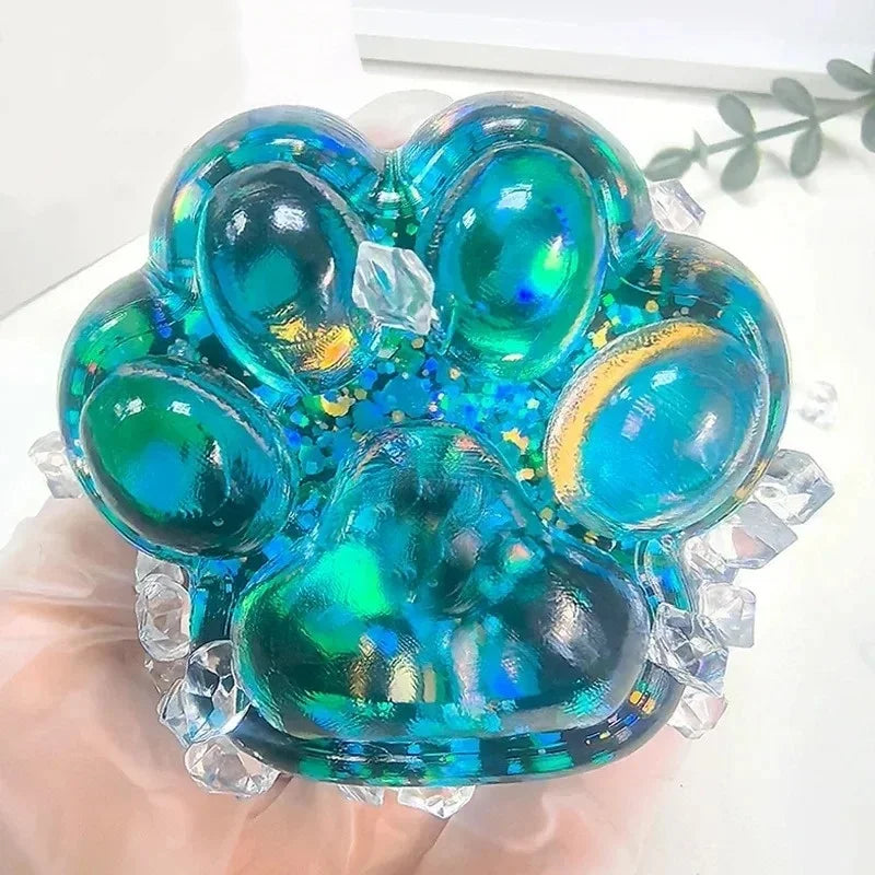 Kawaii Taba Cat Paw Squishy — Slow Rising Sensory Stress Relief Toy