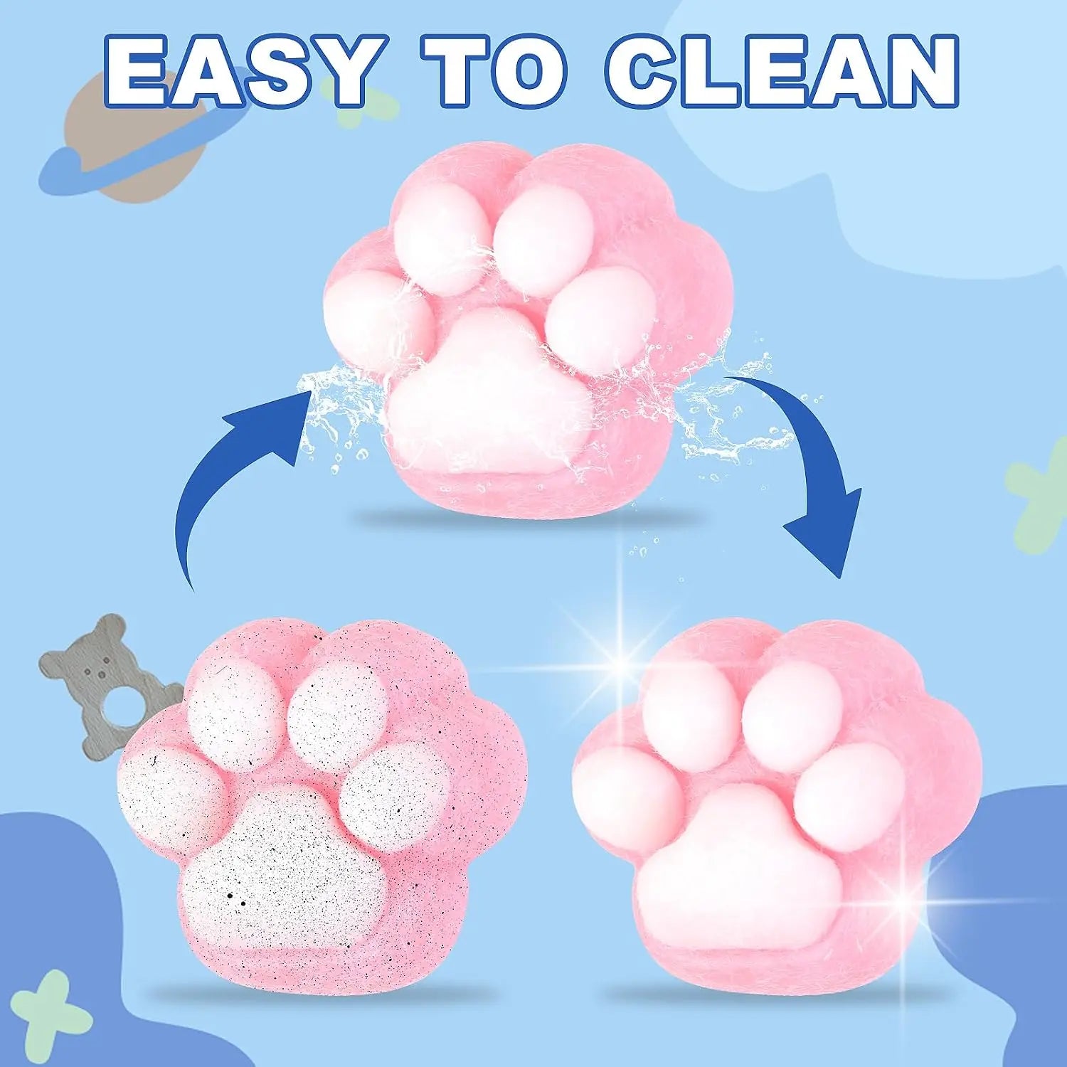 Taba Squishy Toys Kit 12-Pack — Fufu Paw Hamster Chick Dog Bear Set