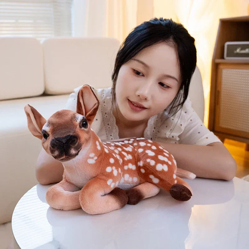Lifelike Sika Deer Plush Toy