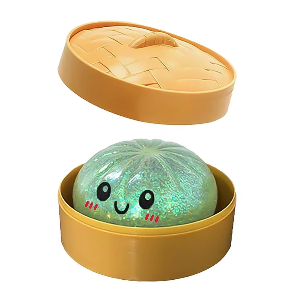 Colorful Dumpling Squishy Blind Box — Slow Rebound Dopamine Toy