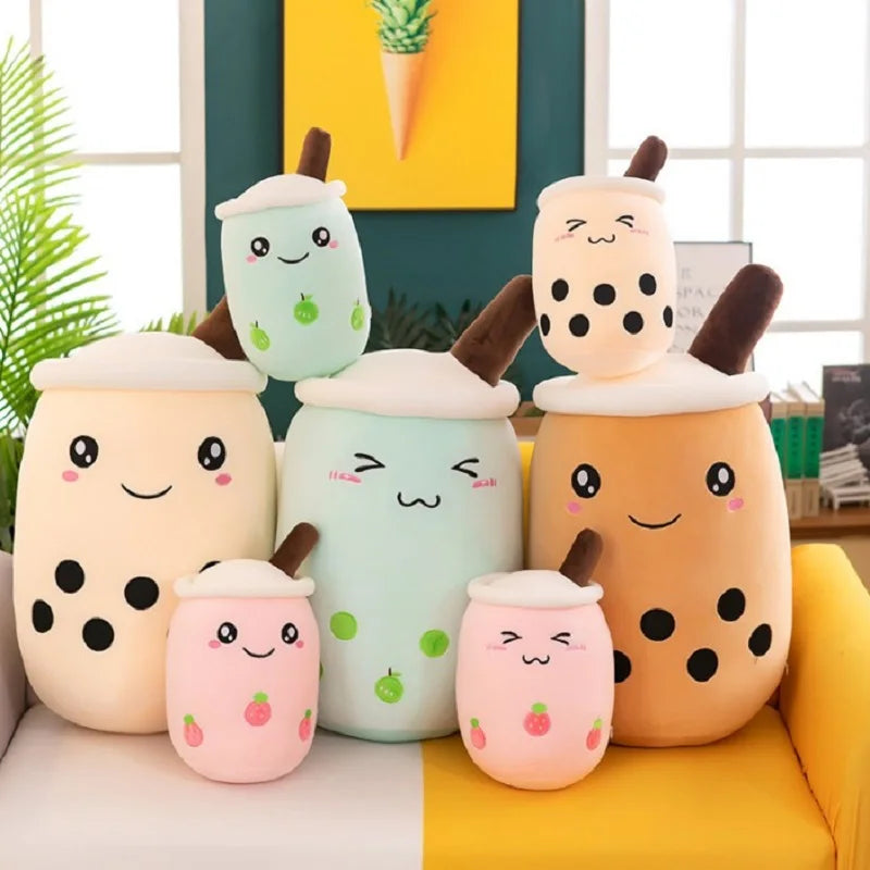 Boba Milk Tea Plush Pillow