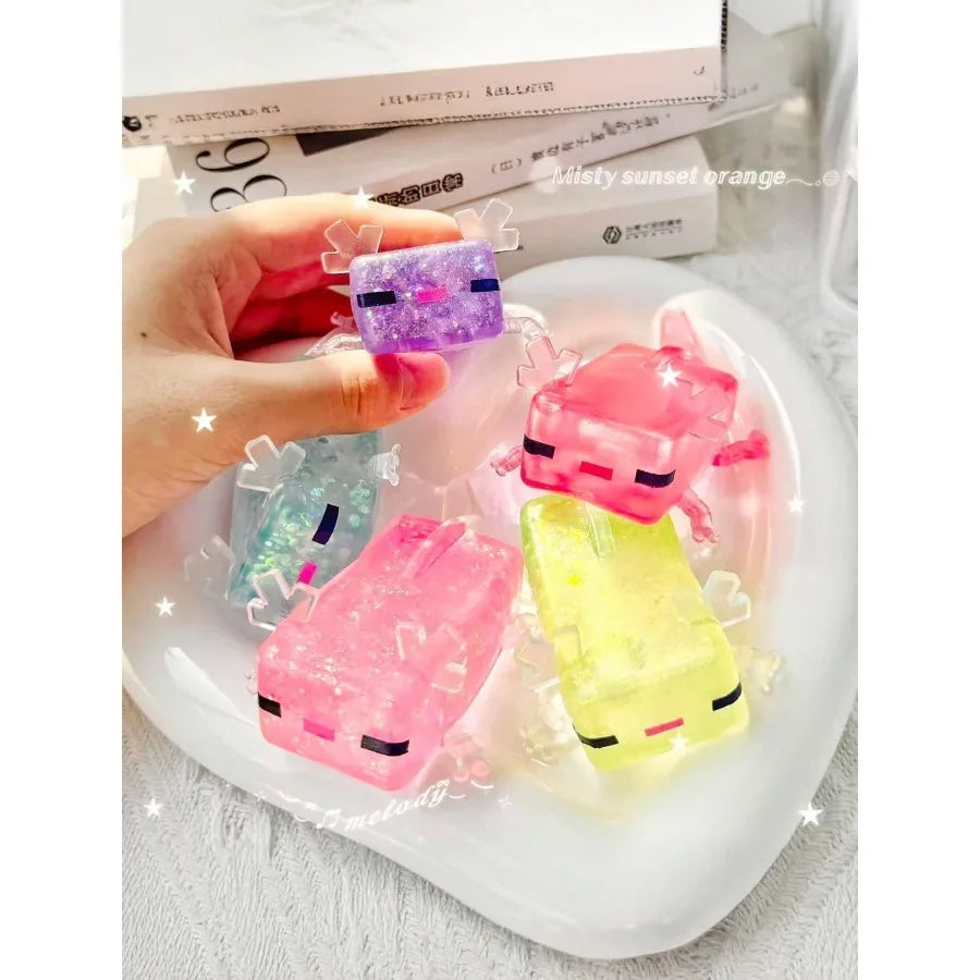 Glitter Crystal Taba Squishy — Slow Rising Fidget Toy