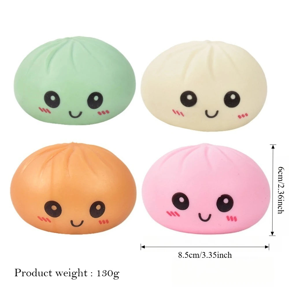 Colorful Dumpling Mochi Squishy Ball — Anti-Anxiety Dopamine Toy