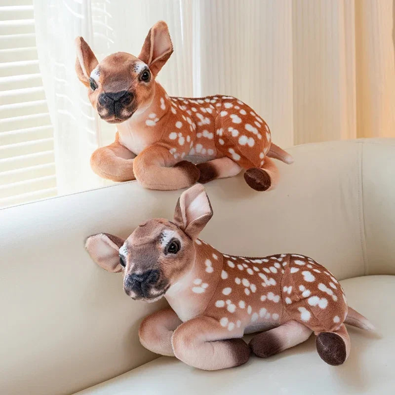 Lifelike Sika Deer Plush Toy