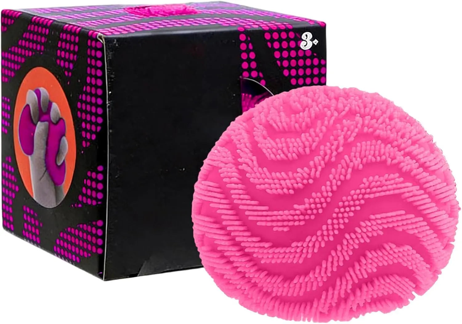 Nee Doh Fuzzy Squishy Stress Ball