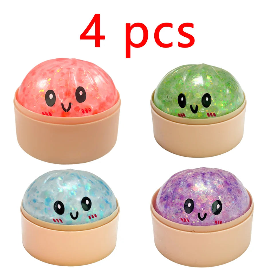 Colorful Dumpling Squishy Blind Box — Slow Rebound Dopamine Toy