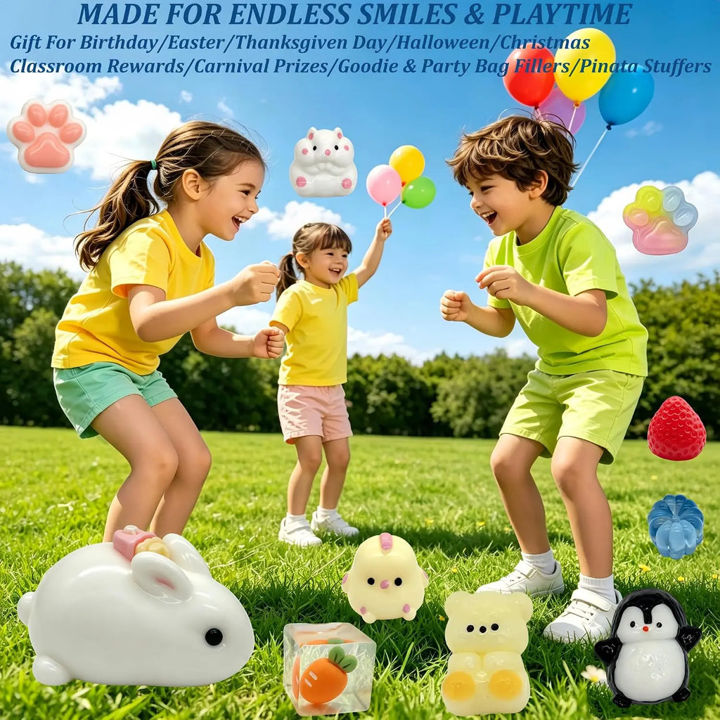 10-Pack Taba Squishy Fidget Toys — Bulk Party Favors for Kids