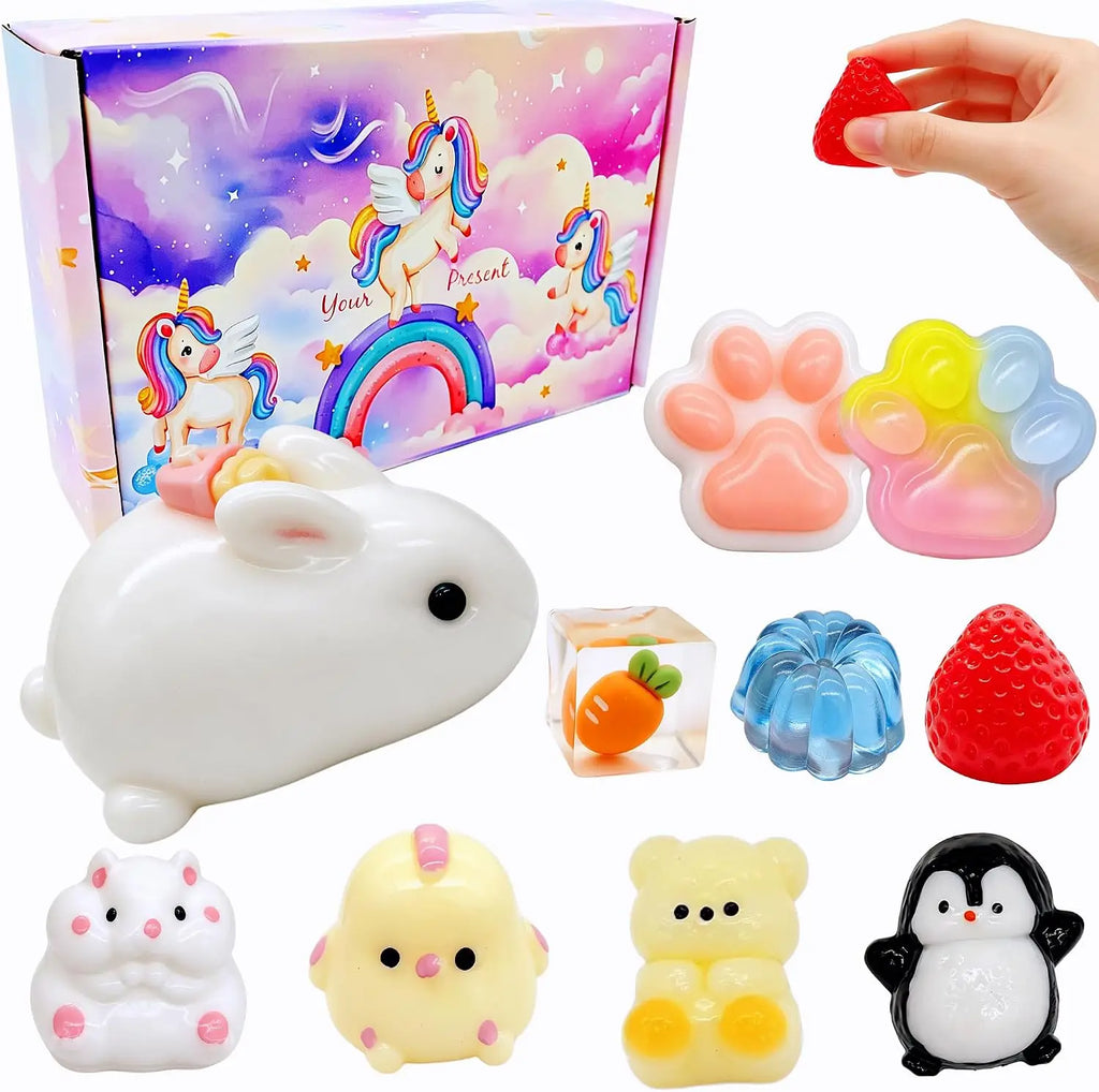 10-Pack Taba Squishy Fidget Toys — Bulk Party Favors for Kids