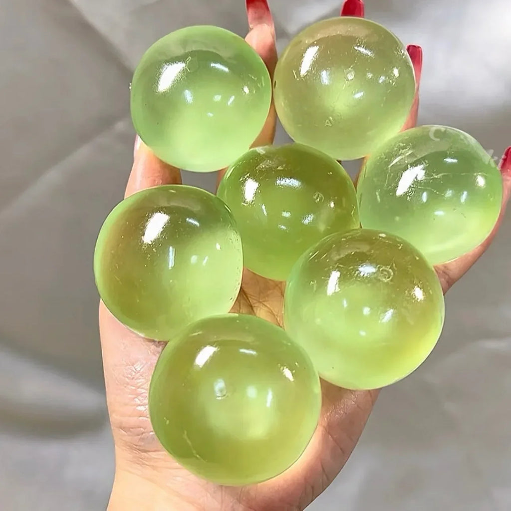 Green Apple Maltose Squishy Ball — Slow Rebound Toy