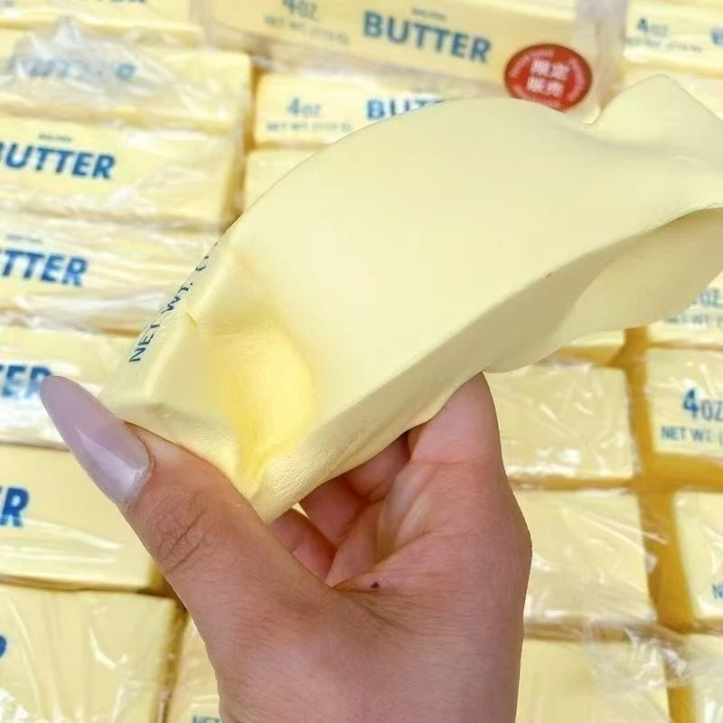 Butter Stick Slow Rise Squishy Toy — Kids Elastic Squeeze Prank Gift