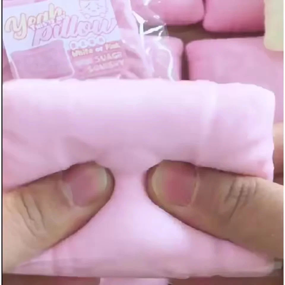 Cat Pillow Squishy Squeeze Toy — Slow Rising Sensory Fidget ADHD
