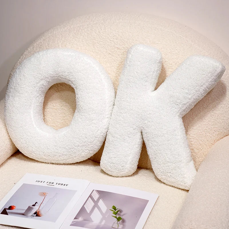 English Letters Learning Pillow Set