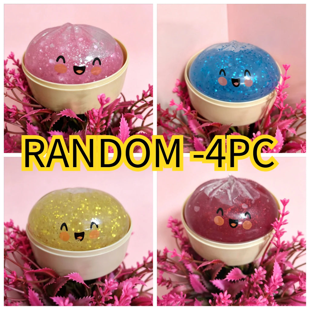 Colorful Dumpling Mochi Squishy Blind Box — Fast Rebound Anti-Anxiety
