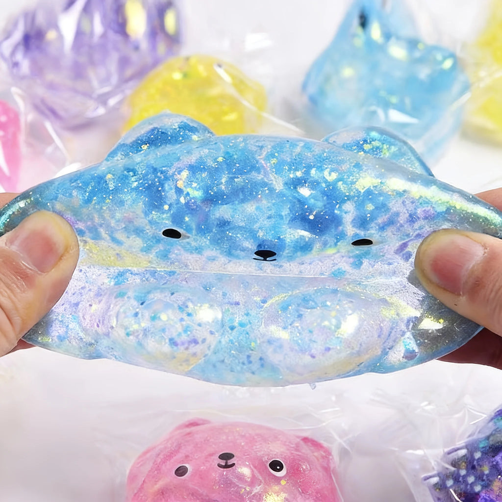 Iridescent Bear Squishy Toy
