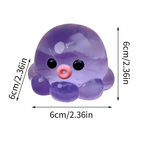 Crystal Octopus Squeeze Toy